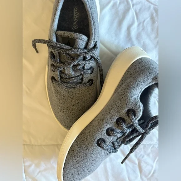 Allbirds Women's Athletic Shoes in Heathered Gray - Picture 3 of 5